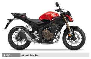 CB 500 F CB500FAN-2022-ED-R380 Spare Parts
