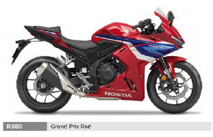 CBR 500 R CBR500RAR-2024-3ED-R380 Spare Parts