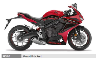 CBR 650 R CBR650RAP-2023-2ED-R380 Spare Parts